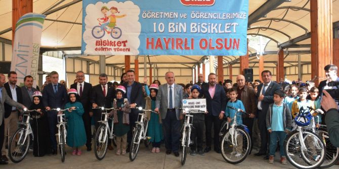 262 Öğrenci Daha ‘Haydi Bisikletle Okula’ Dedi