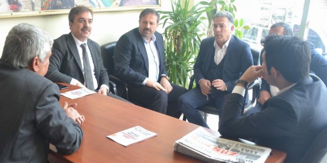 Ak Parti’den Basın Kuruluşlarına Ziyaret