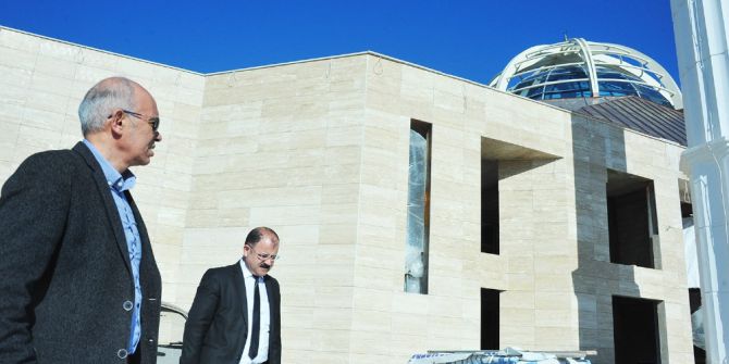 Çalışkan: “Ahmet Yesevi Camisi Türkiye’de Örnek Bir Yapı Olacak”