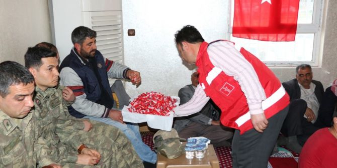 Şehit Asker İçin Mevlit Okutuldu