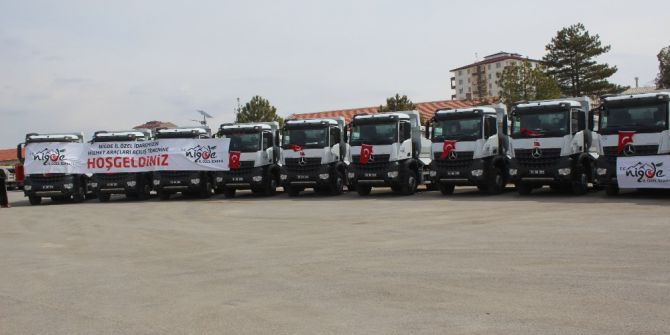 Niğde İl Özel İdaresi, Araç Filosuna 33 Yeni Araç Kazandırdı