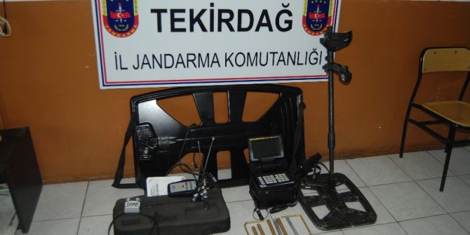 Define Keşfine Çıkan 9 Kişi Suçüstü Yakalandı