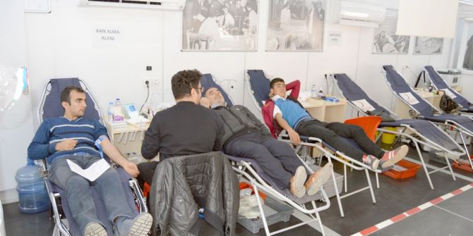 Besni’de Kan Bağışına Yoğun İlgi