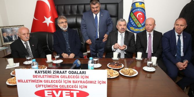 Ak Parti Kayseri Milletvekili Taner Yıldız, "16 Nisan Oylaması Bir Parti Oylaması Değil"