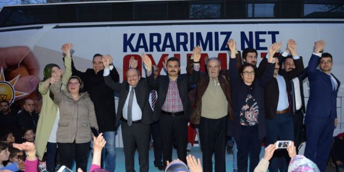 Ak Parti Ulukavak Seçim Bürosu Açıldı