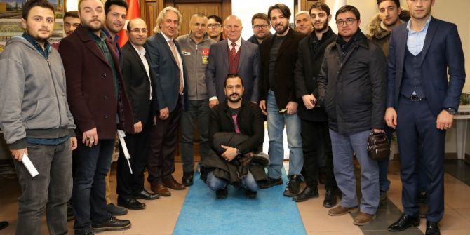 15 Temmuz Gazileri Ve Nöbetçileri’nden Başkan Sekmen’e Ziyaret