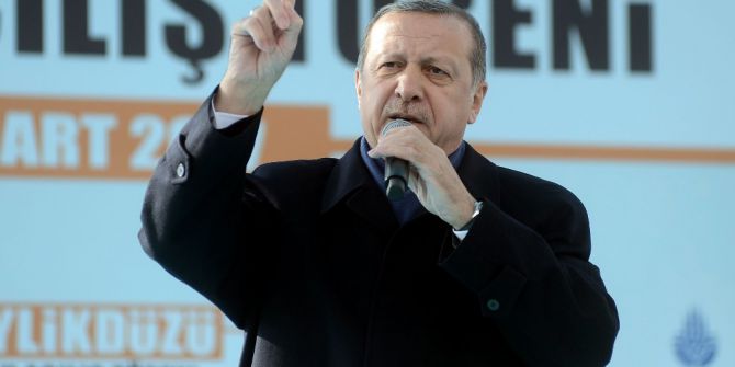 Cumhurbaşkanı Erdoğan’dan Skandal Pankarta Tepki