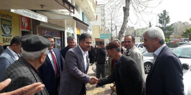 Milletvekili Fırat Referandum Çalışmalarını Kahta İlçesinde Sürdürdü