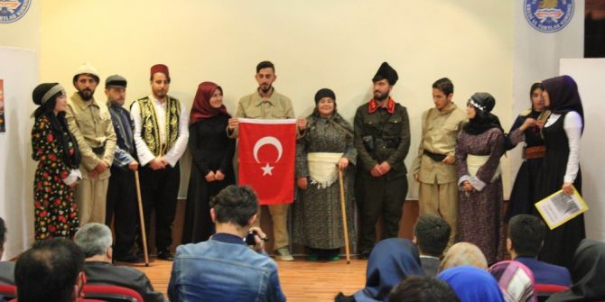 Yıldızeli Kyk’da Çanakkale Şehitleri Tiyatroyla Anıldı