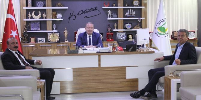 Köse Ve Erayhan’dan Başkan Şahiner’e Ziyaret