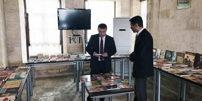 Kaymakam Ömer Çimşit Halk Kütüphanesini Ziyaret Etti