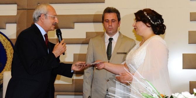 Kılıçdaroğlu Nikah Şahidi Oldu