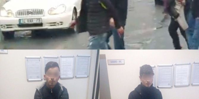 Ak Parti Seçim Aracına Saldırı Kamerada