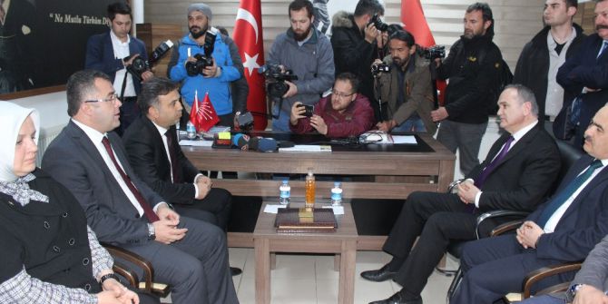 Bakan Özlü’den Chp’ye Ziyaret