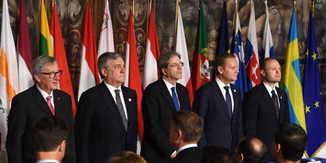 Ab’nin Kuruluşunun 60. Yıldönümü Roma’da Kutlandı