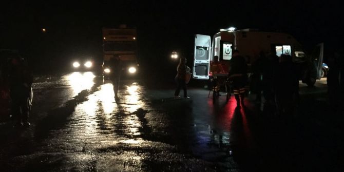 Hafif Ticari Aracın Çarptığı Yaya Öldü