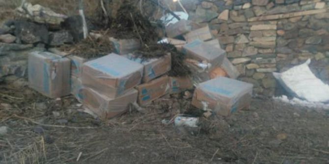 Başkale’de 33 Bin Paket Kaçak Sigara Ele Geçirildi