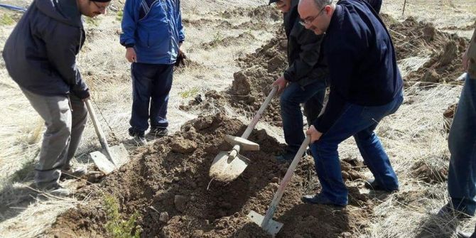 Bünyan Dostları 250 Fidanı Toprakla Buluşturdu