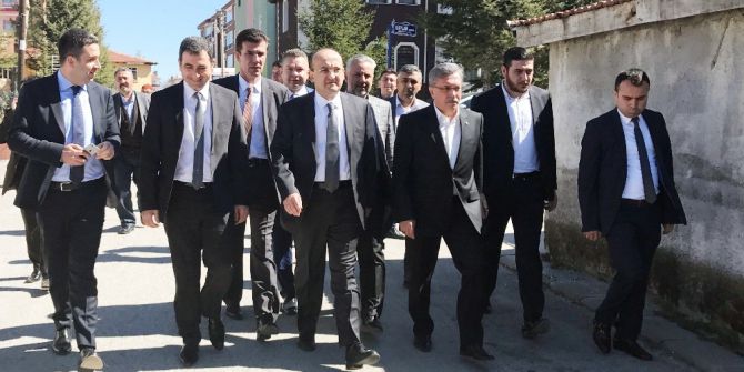 Akdoğan Ve Çetin Referandum İçin Destek İstedi