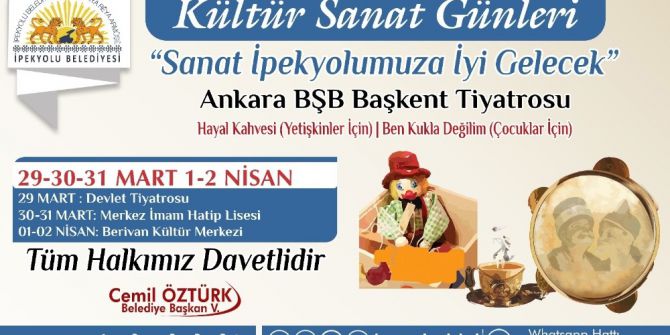 İpekyolu Belediyesinden Tiyatro Günleri Etkinliği