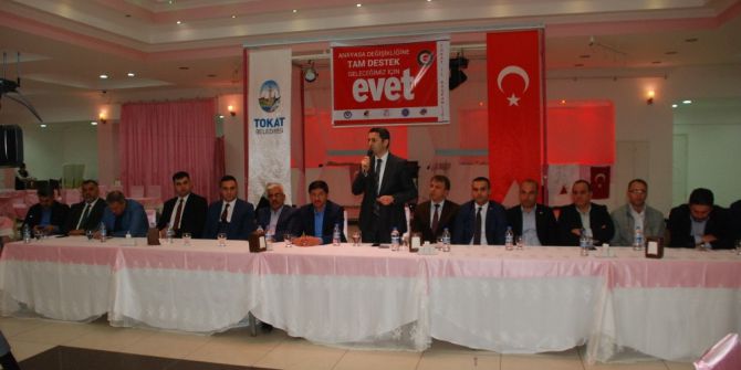 Tokat’ta Referandum Çalışmaları