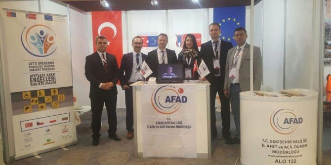 Eskişehir Afad Avrupa Afet Zararlarını Azaltma Forumuna Katıldı