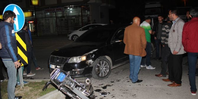 Antalya’da Motosiklet Kazası: 2 Yaralı