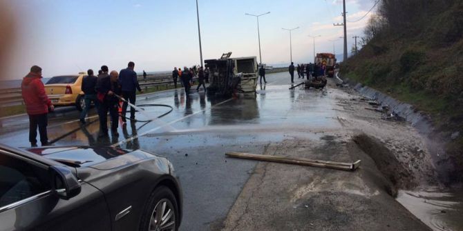 Rize’de Trafik Kazası: 1 Ölü, 1 Ağır Yaralı