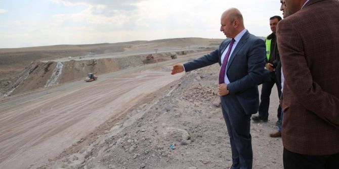 Başkan Çolakbayrakdar, Erkilet’de Yapılan Yolu İnceledi