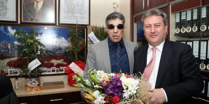 Başkan Palancıoğlu Şehit Ve Gaziler Derneğini Ziyaret Etti