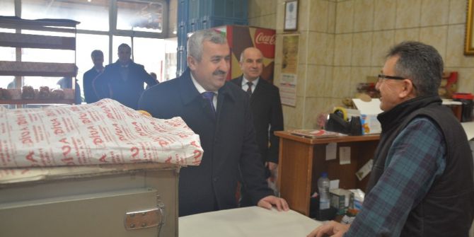 Başkan Baran, Bölge Esnafıyla Bir Araya Geldi