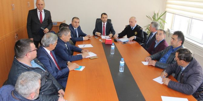 Görele’de Muhtarlar Toplantısı Düzenlendi