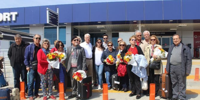 İlk Emekli Grubu Tatil İçin Alanya’ya Geldi