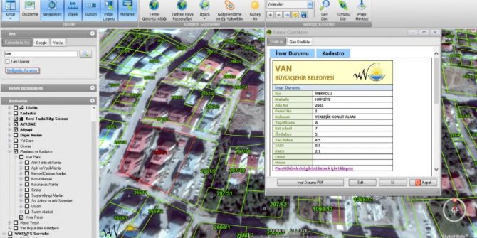 Van’ın ‘3 Boyutlu Kent Bilgi Sistemi’ Hizmete Girdi