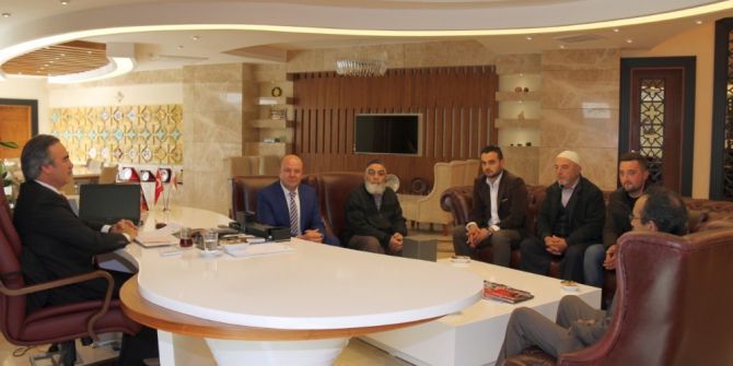 Pazarcılar Odasından Rektör Bağlı’ya Ziyaret