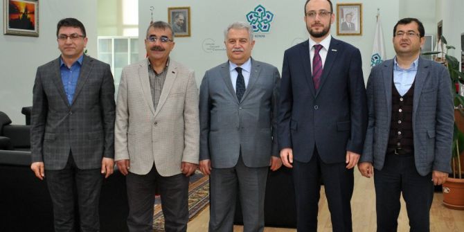 Müsiad Konya Şubesinden Rektör Şeker’e Ziyaret