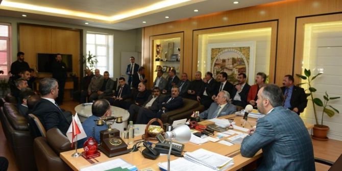 Doğubayazıtlı İş Adamlarını Ağırlayan Aktaş: