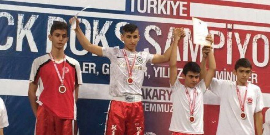 Adıyamanlı Kick Bokscu Türkiye İkincisi Oldu