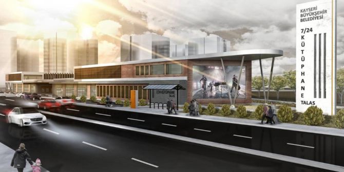 Büyükşehir’den Talas’a 7/24 Kütüphane