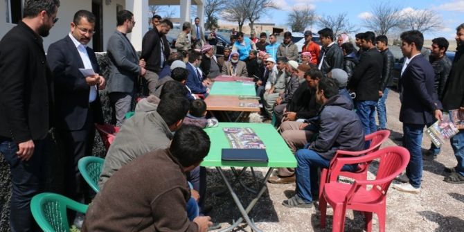 Başkan Ayhan Referandum Turunu Sürdürüyor