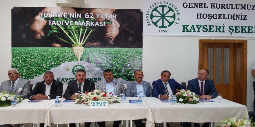 Kayseri Şeker’in 61’inci Genel Kurulu Yapıldı