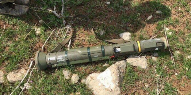 Öldürülen Teröristte Yeni Nesil Tanksavar