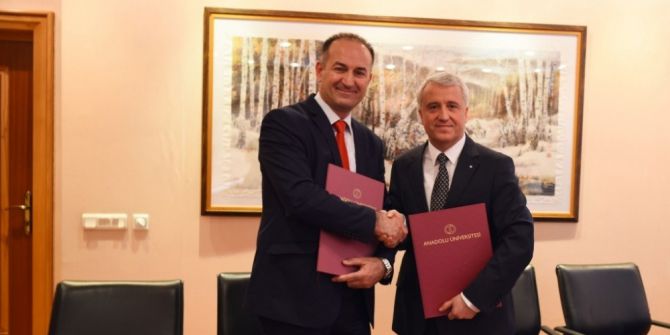 Anadolu Üniversitesinin Kosova Prizren Üniversitesi İle İş Birliği