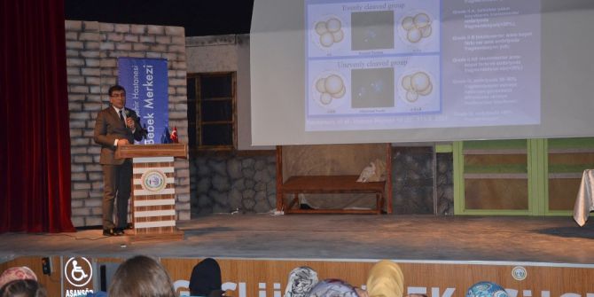 Bozüyük’te “Tüp Bebek Tedavisinde Yeni Yöntemler” Anlatıldı