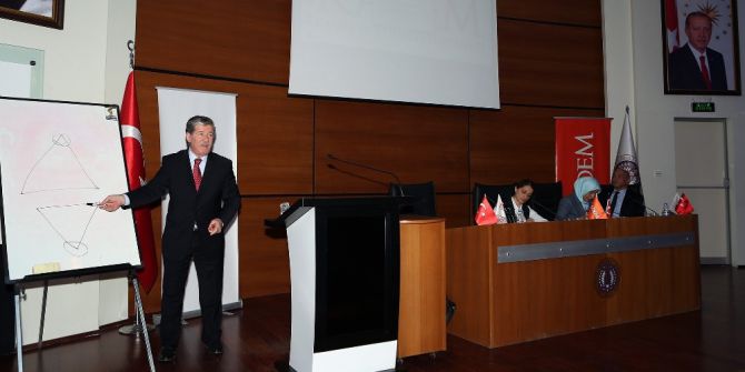 Ömer Özyılmaz Ve Mustafa Ilıcalı, Rektör Çomaklı’yı Ziyaret Etti