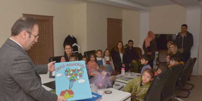 Miniklerden Başkan Vekili Akgül’e Teşekkür Ziyareti