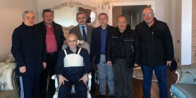 Başhekim Öztürk’e Giresun Basınından "Geçmiş Olsun" Ziyareti