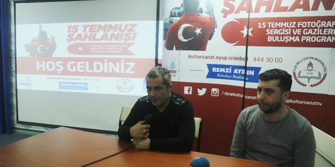 15 Temmuz Gazileri, O Geceyi Eyüp’teki Öğrencilere Anlattı