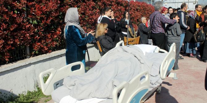 Özel Hastanede Yangın Paniği