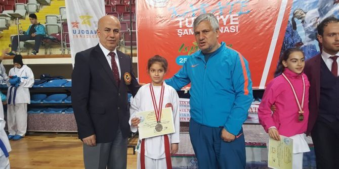 Analig Karate Final Müsabakalarında 2’nci Oldu